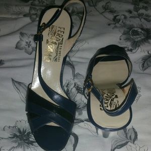 Salvatore Ferragamo peep toe