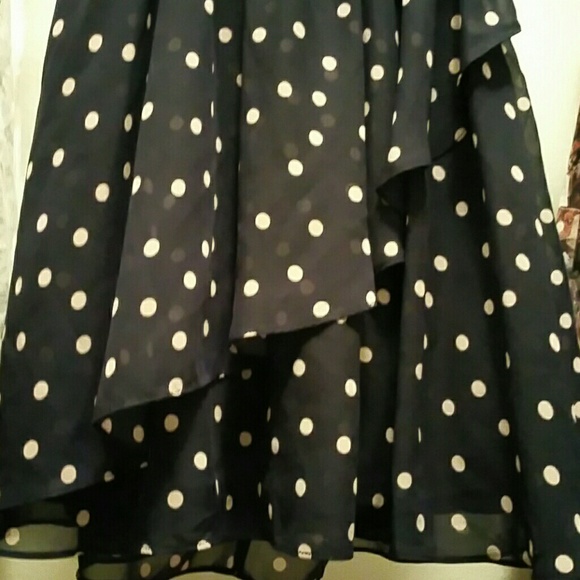 Bdarlin polka dot strapless dress - Picture 2 of 4