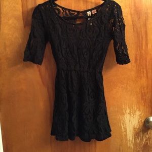 Black Lace Dress