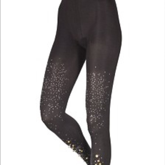 "STONE DETAIL" (footed tights) - Picture 4 of 4