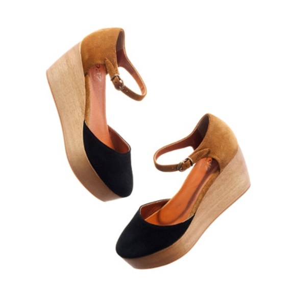 Madewell two-tone flatstack platform