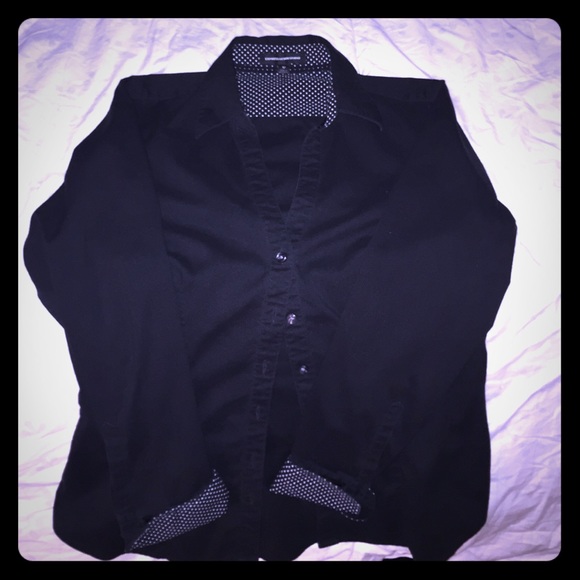 Black Express Buttondown Shirt