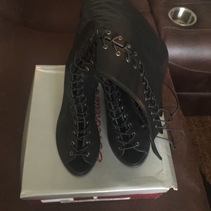 Black Knee high boots