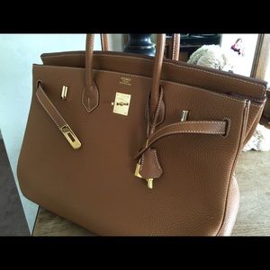 Birkin Style Handbag