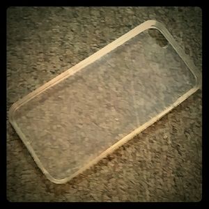 Clear silicone case for iPhone 5