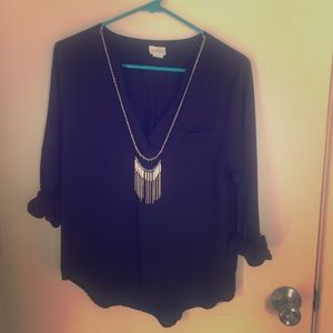 Cutest black long sleeve for work & night out