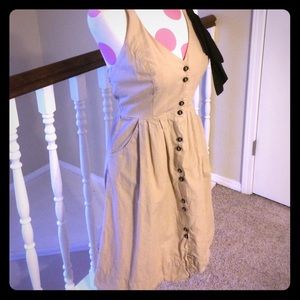 Anthropologie halter dress