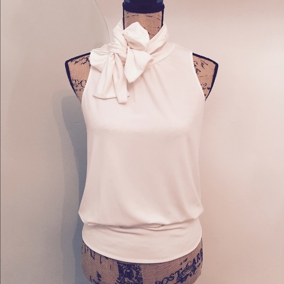 White dress tank top