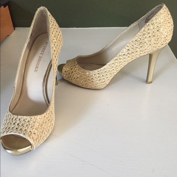 Gold heels
