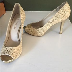 Gold heels