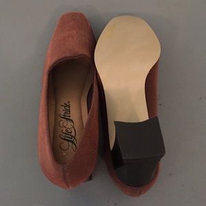 Brand new copper colored heels