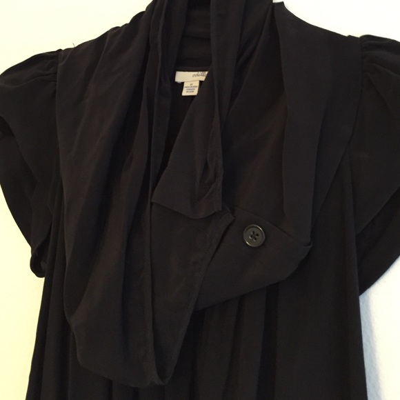 Black cowl neck blouse - Picture 2 of 4
