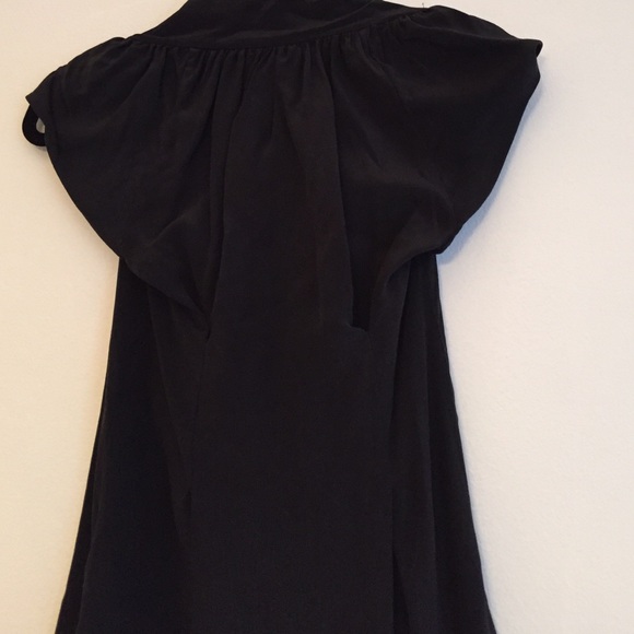 Black cowl neck blouse - Picture 3 of 4
