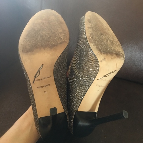 Brian Atwood open toe platform strappy bootie - Picture 4 of 4