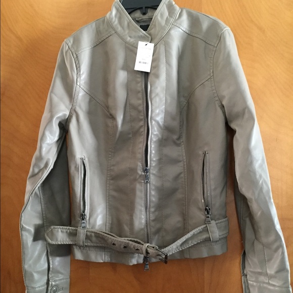Express leather jacket