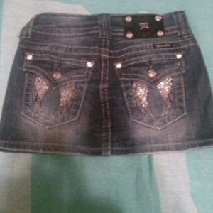 Miss Me denim skirt