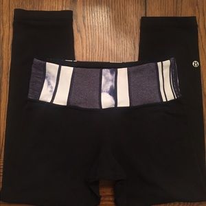 Lululemon wunder under reversible crops older luon