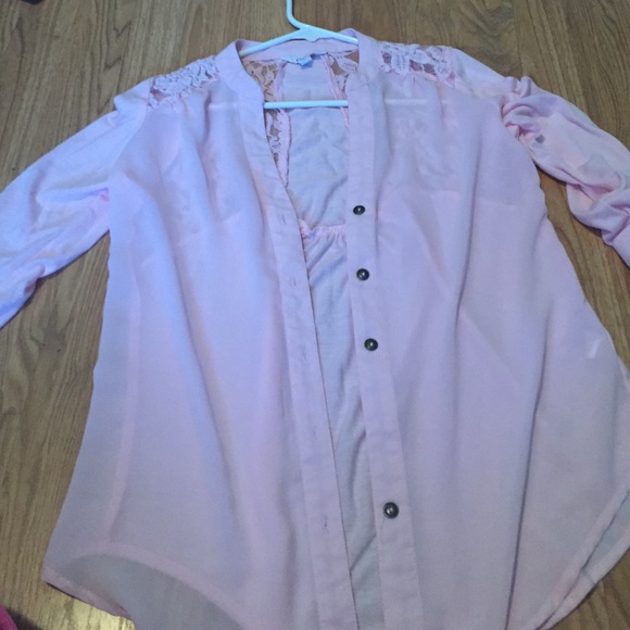 Light pink blouse NWOT