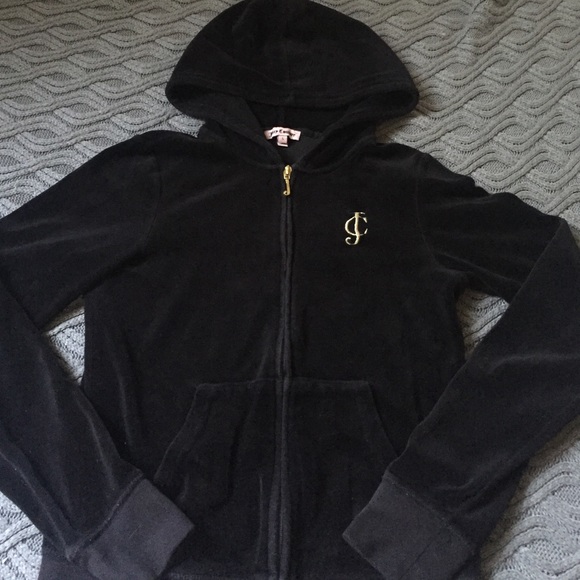 Juicy couture velour zip up hoodie - Picture 1 of 3
