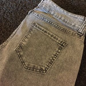 Grey wash skinny jeans