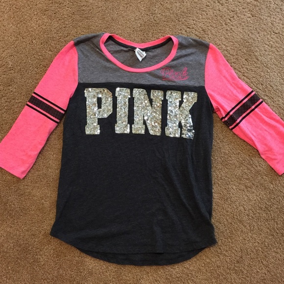 Pink Bling jersey style shirt PRICE DROP TODAY!!!