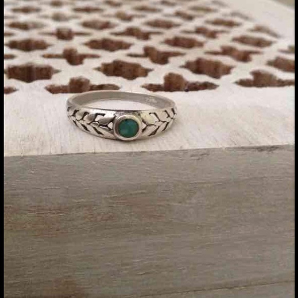 Sterling silver 925 stamped ring