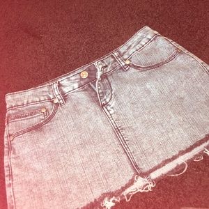 Denim skirt