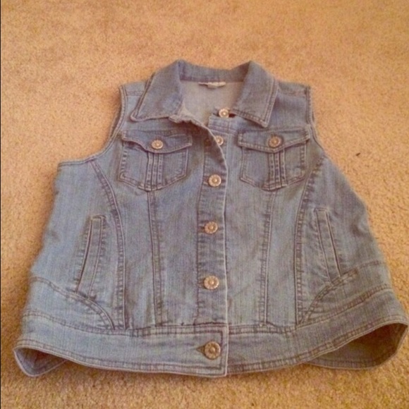 Denim vest