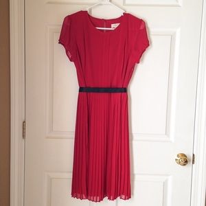 Ann Taylor LOFT, size 2, red dress