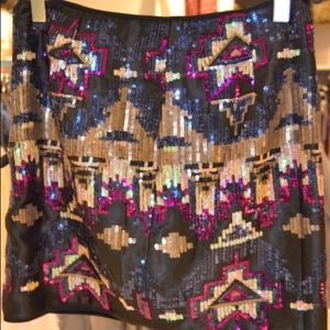 Sequin skirt