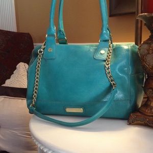 Teal blue never used tote bag