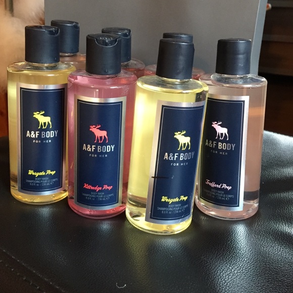 Abercrombie body wash