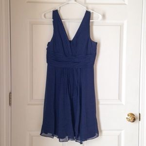 Ann Taylor dress, size 4P, navy blue