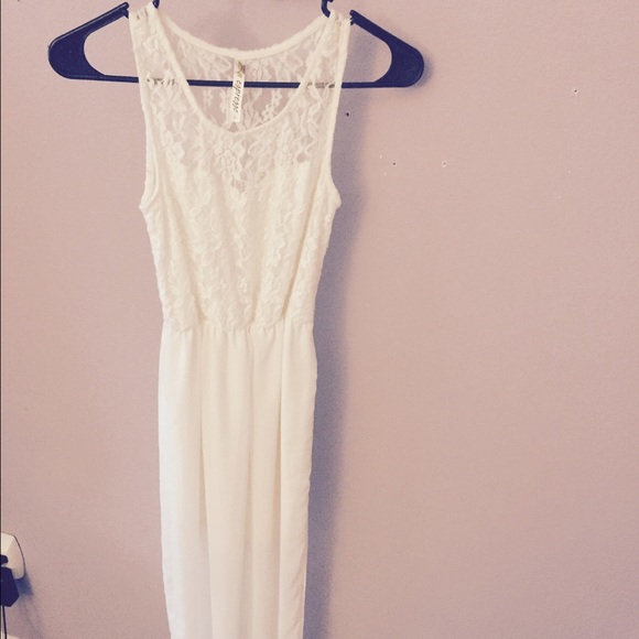 👒Retro Long white dress 👑