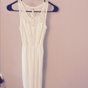 👒Retro Long white dress 👑