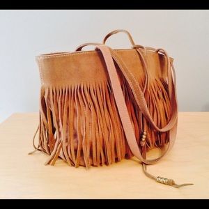 NINE WEST FRINGE HANDBAG