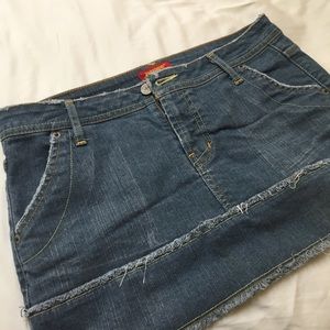 Denim skirt
