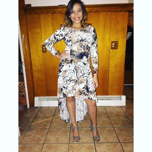 Print dress