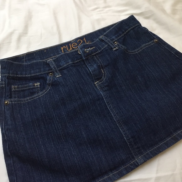Denim skirt