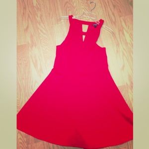 Bright Red Express Dress