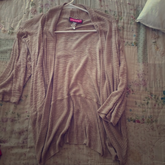 Tan Cardigan