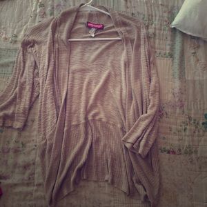 Tan Cardigan