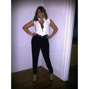 Black and White Romper