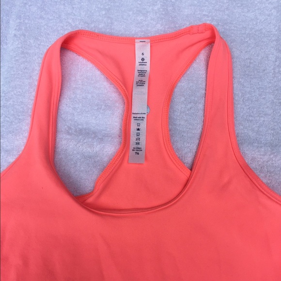 💥sold Grapefruit Cool Racerback - Picture 3 of 3