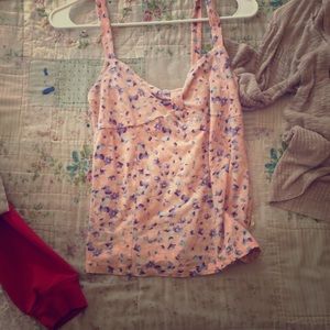 Floral tank top