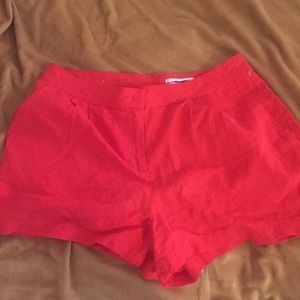 High waist shorts