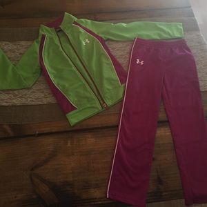 Under armour track suit