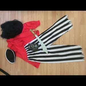 MENS pirate costume  or unisex