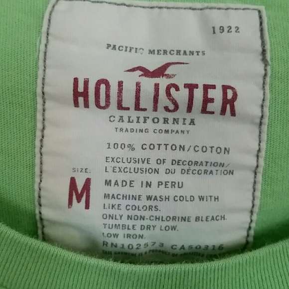HOLLISTER, TOP , MED. - Picture 2 of 3