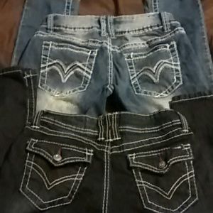 Two pair of jeans